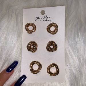 Gorgeous mixed earring stud set ✨